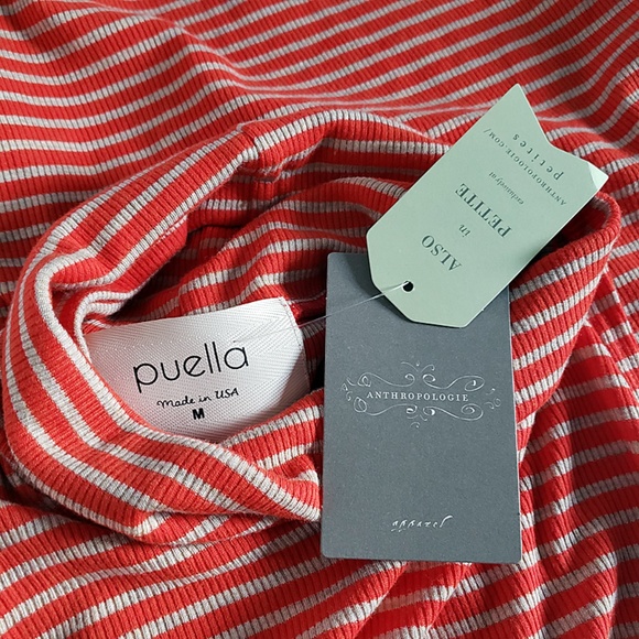 NWT Anthro Puella Turtleneck Swing Tank - Size M - Picture 3 of 6